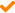 Orange checkmark symbol indicating approval, confirmation, or completed task in dental care context.