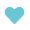 Blue heart icon representing care, compassion, and dental health commitment.